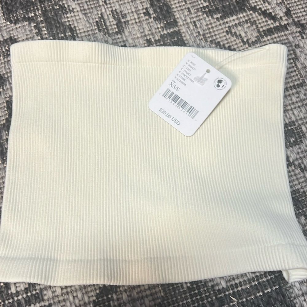Free People Intimately Adrienne Bandeau Ivory - Picture 5 of 6